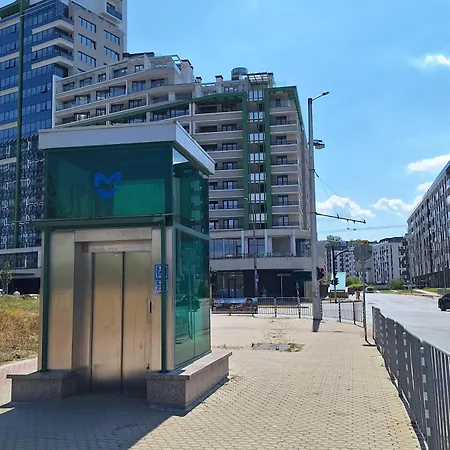 Apartman Blue Atana Near Airport Szófia